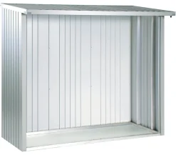 biohort Anbauten - Rückwand für WoodStock® 230 Silber