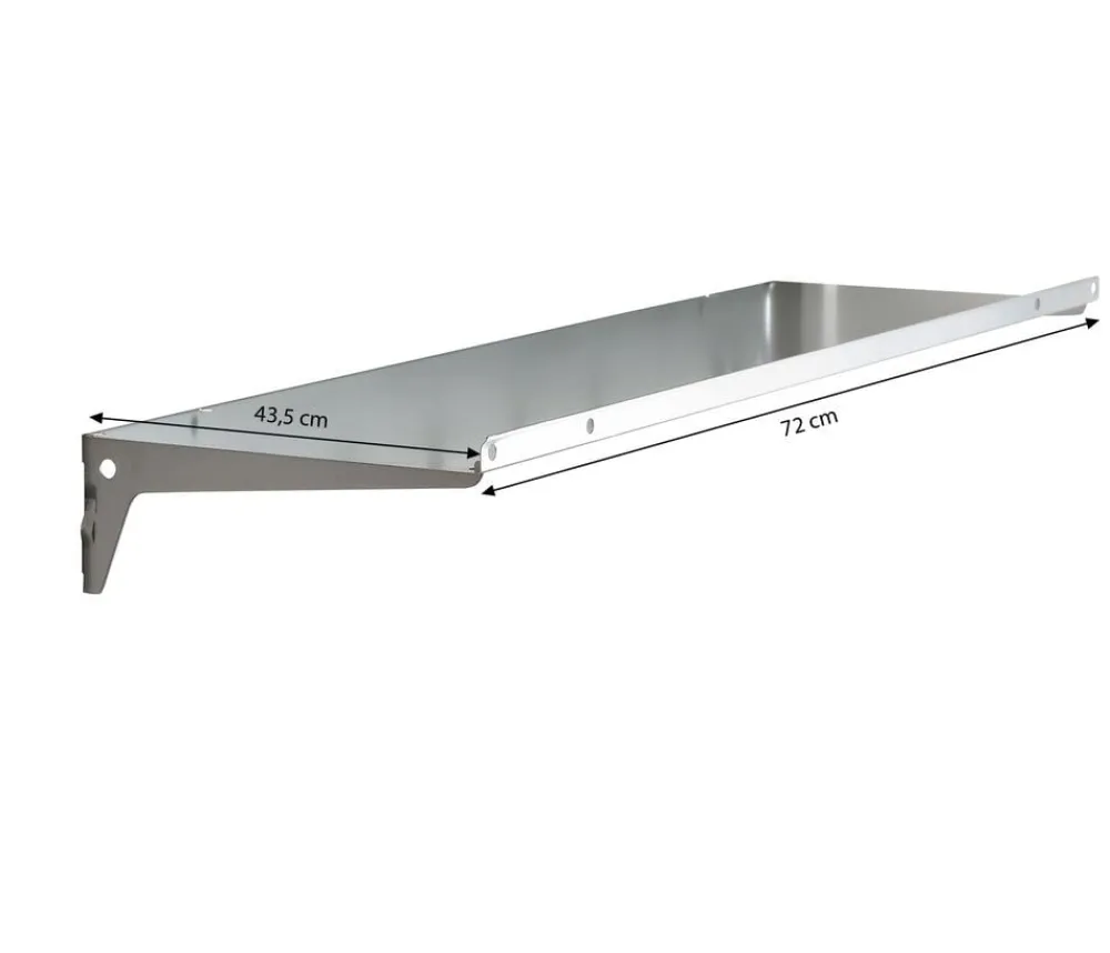 biohort Zubehör & Ausstattung > Regalböden, ca. B72/H7/T43,5 cm, 2er Set