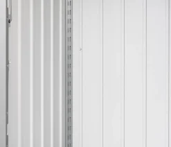 biohort Regalsteher Alex Duo, ca. B5,3/H122,3/T2,2 cm, 2 Stück Silber Outlet