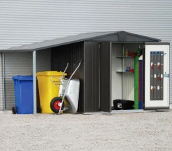 biohort Anbauten - Seitendach Europa 4 / 5 Dunkelgrau
