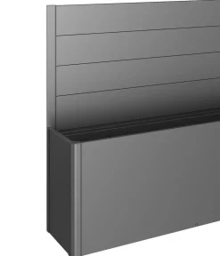 biohort Sichtschutz Belvedere 200, ca. B201/H91/T4 cm Dunkelgrau Online
