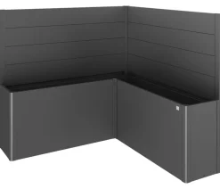biohort Sichtschutz Belvedere L200, ca. B201/H91/T201 cm Dunkelgrau Hot