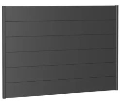 biohort Sichtschutz - Sichtschutz, ca. B200/H135 cm Dunkelgrau