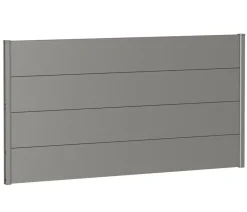 biohort Sichtschutz, ca. B180/H90 cm Quarzgrau Discount