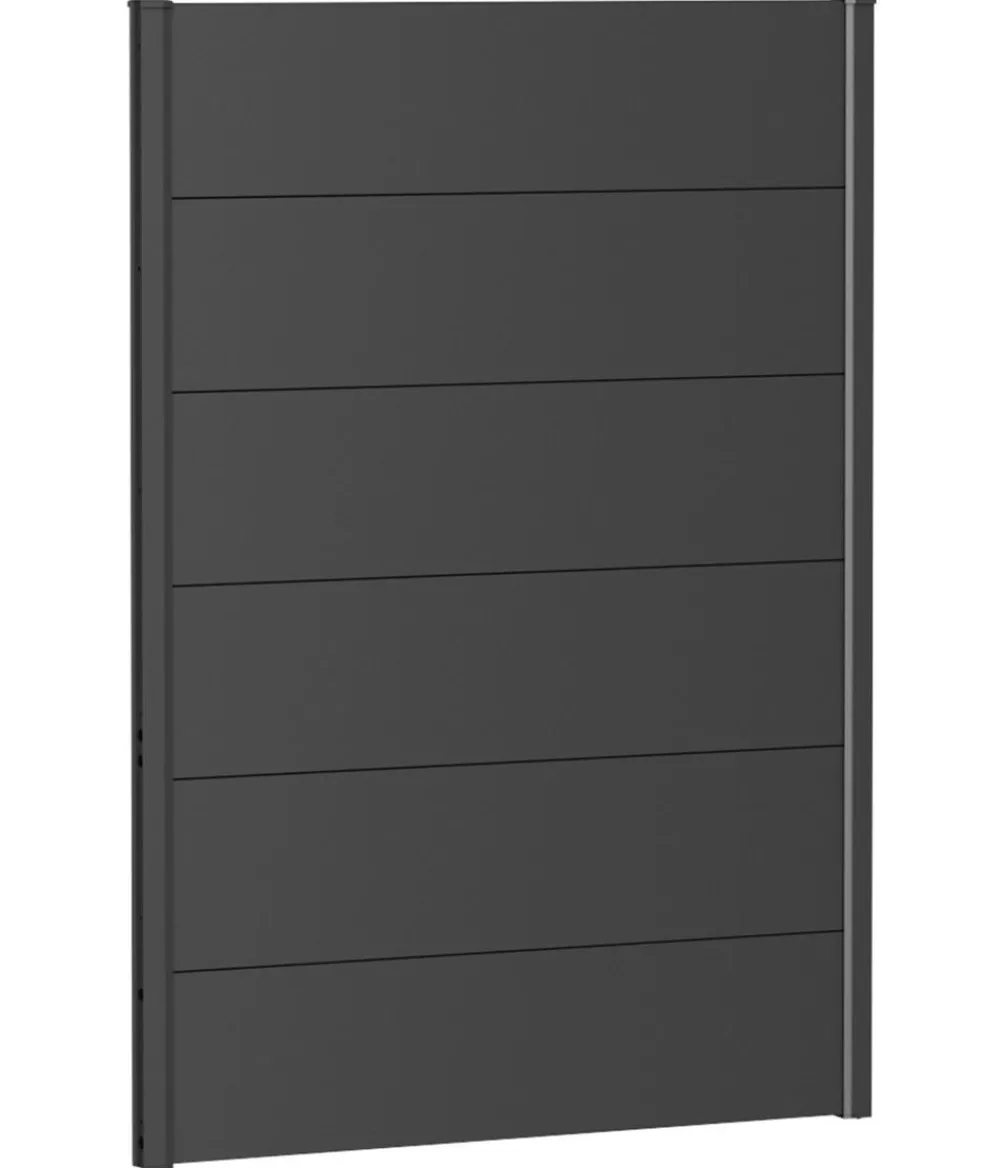 biohort Sichtschutz, ca. B100/H135 cm Dunkelgrau Outlet