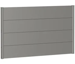 biohort Sichtschutz - Sichtschutz, ca. B150/H90 cm Quarzgrau