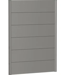 biohort Sichtschutz - Sichtschutz, ca. B100/H135 cm Quarzgrau