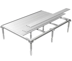 biohort Gartenschränke & Minigaragen > SmartBase Plus MiniGarage L, ca. B140/H65/T198 cm