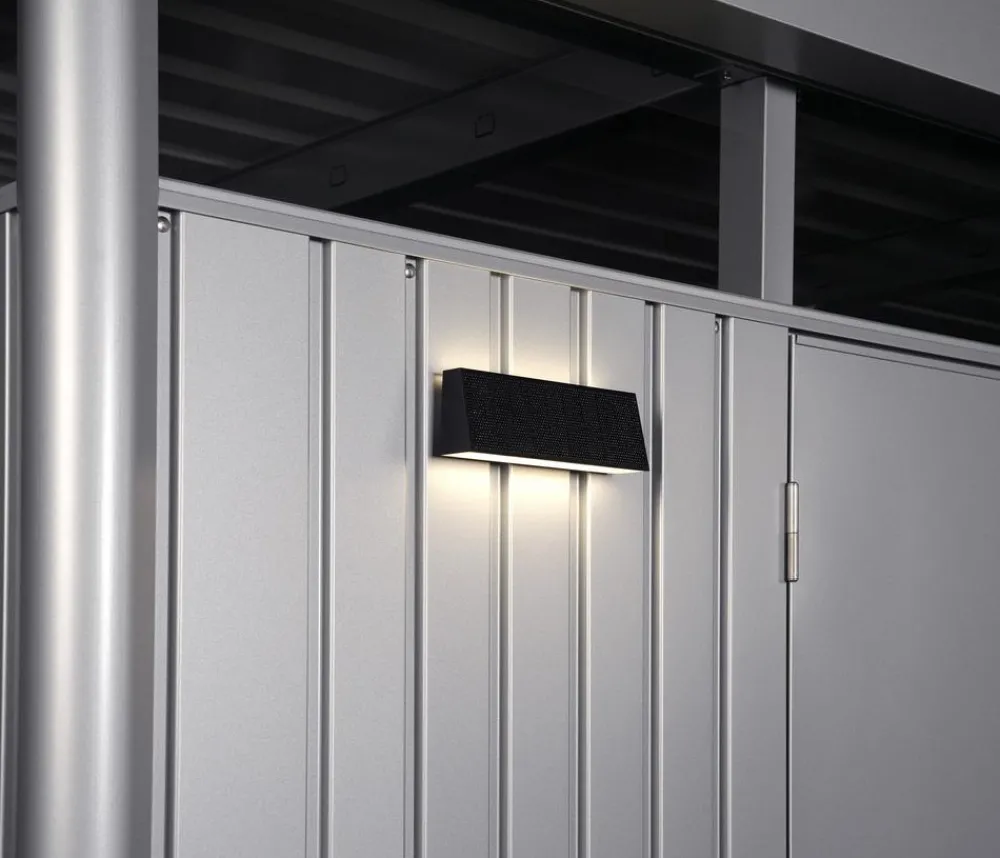 biohort Zubehör & Ausstattung > Solarleuchte für Metall-Gerätehäuser und -Geräteschränke