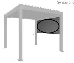 biohort Pergolen - Sonnenschutzrollo Gr. 4 m, elektrisch, ca. B235/H10/T327 cm Dunkelgrau