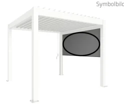 biohort Sonnenschutzrollo Gr. 3 m, ca. B272/H235/T10 cm Weiß Online