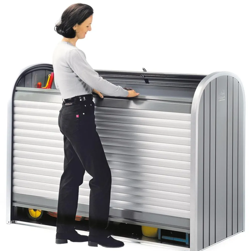 biohort StoreMax® 190, ca. B190/H136/T97 cm Silber Outlet