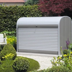 biohort Aufbewahrungsboxen|Gartenschränke & Minigaragen - StoreMax® 190, ca. B190/H136/T97 cm Quarzgrau