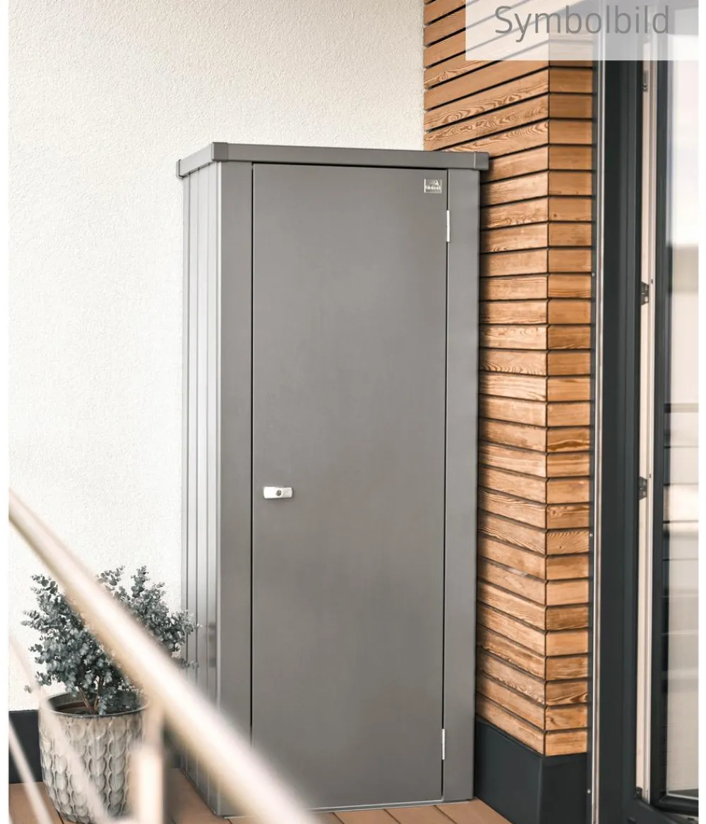 biohort Gartenschränke & Minigaragen > Terrassenschrank Julia M HIGH, ca. B77,7/H180,9/T57 cm