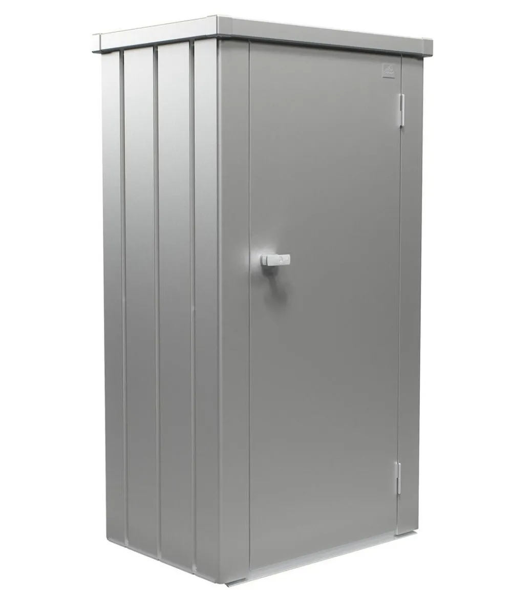 biohort Terrassenschrank Julia M, ca. B77,7/H140,2/T57 cm Silber Discount