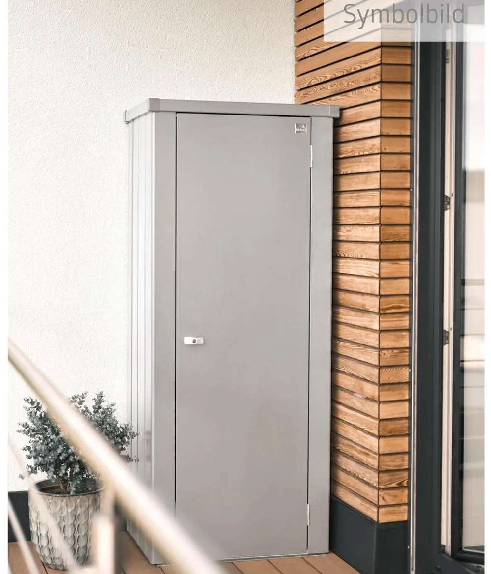 biohort Gartenschränke & Minigaragen > Terrassenschrank Julia L HIGH, ca. B77,7/H180,9/T87 cm