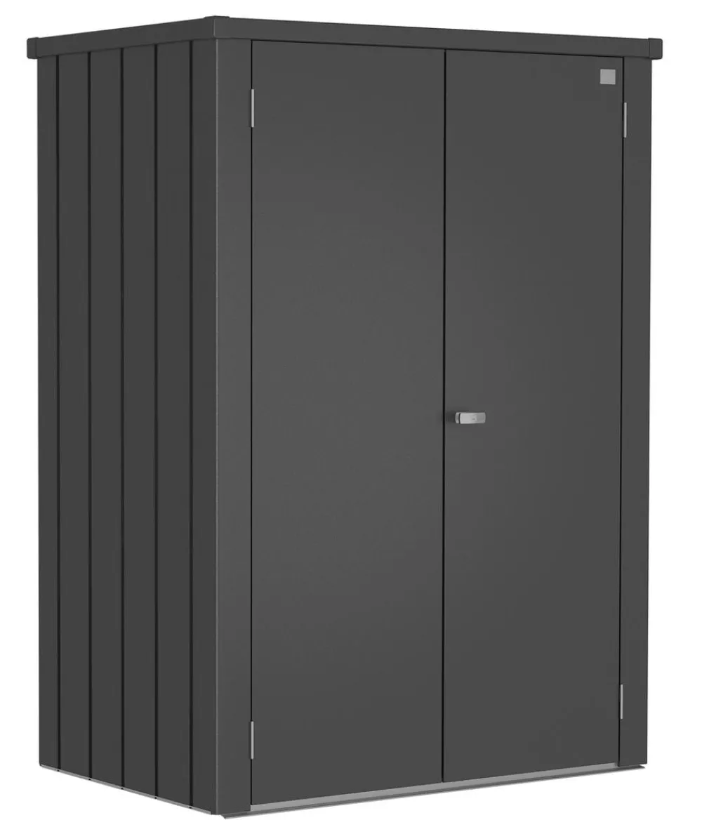 biohort Terrassenschrank Romeo L High, ca. B132/H181/T87 cm Dunkelgrau Sale