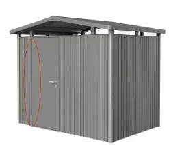 biohort Fenster & Türen - Türanschlag links passend für Gerätehäuser HighLine, Panorama und AvantGarde