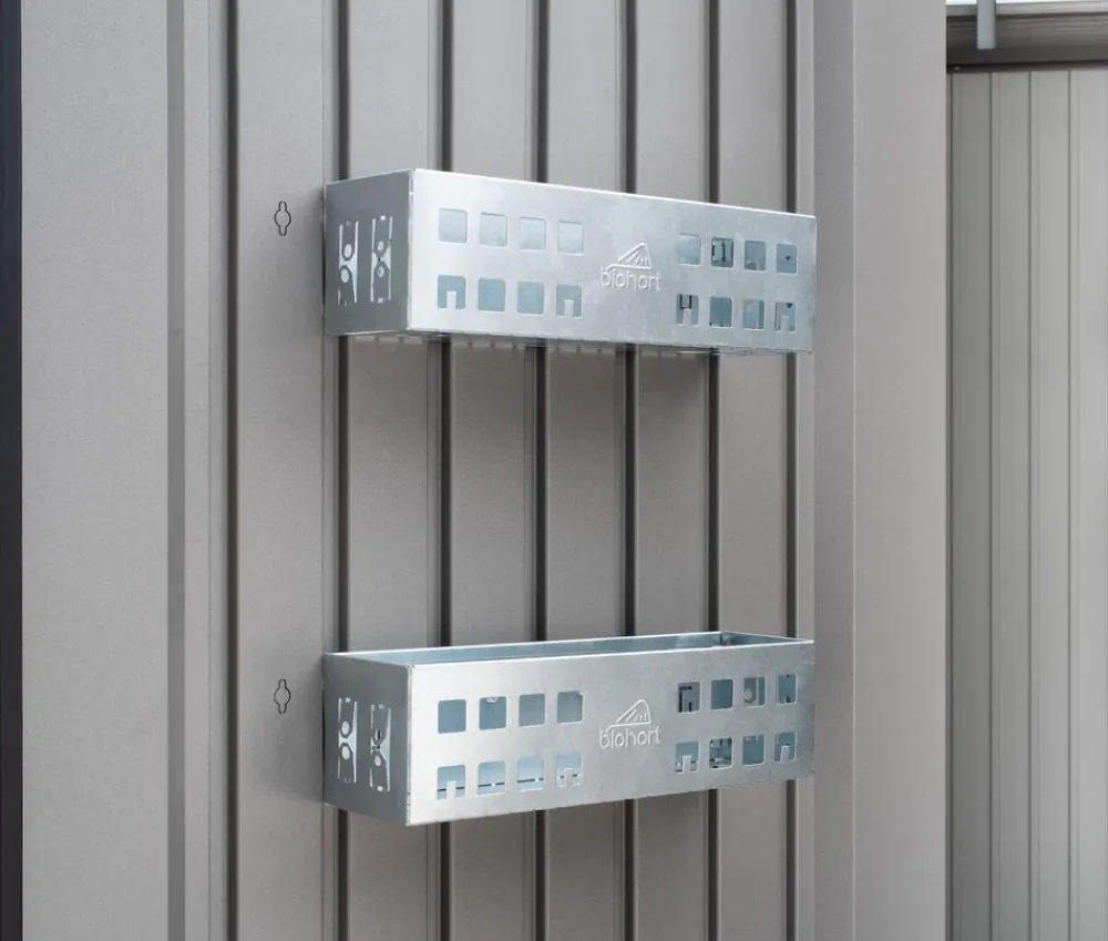 biohort Zubehör & Ausstattung - Türkorb, 2er-Set Silber