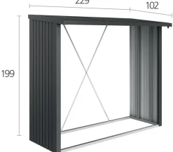 biohort WoodStock® 230 Dunkelgrau Sale