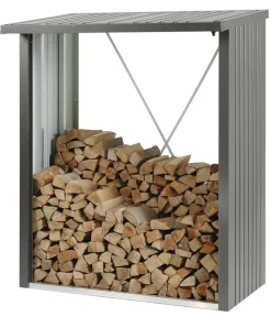 biohort Kaminholzregale - WoodStock® 230 Quarzgrau