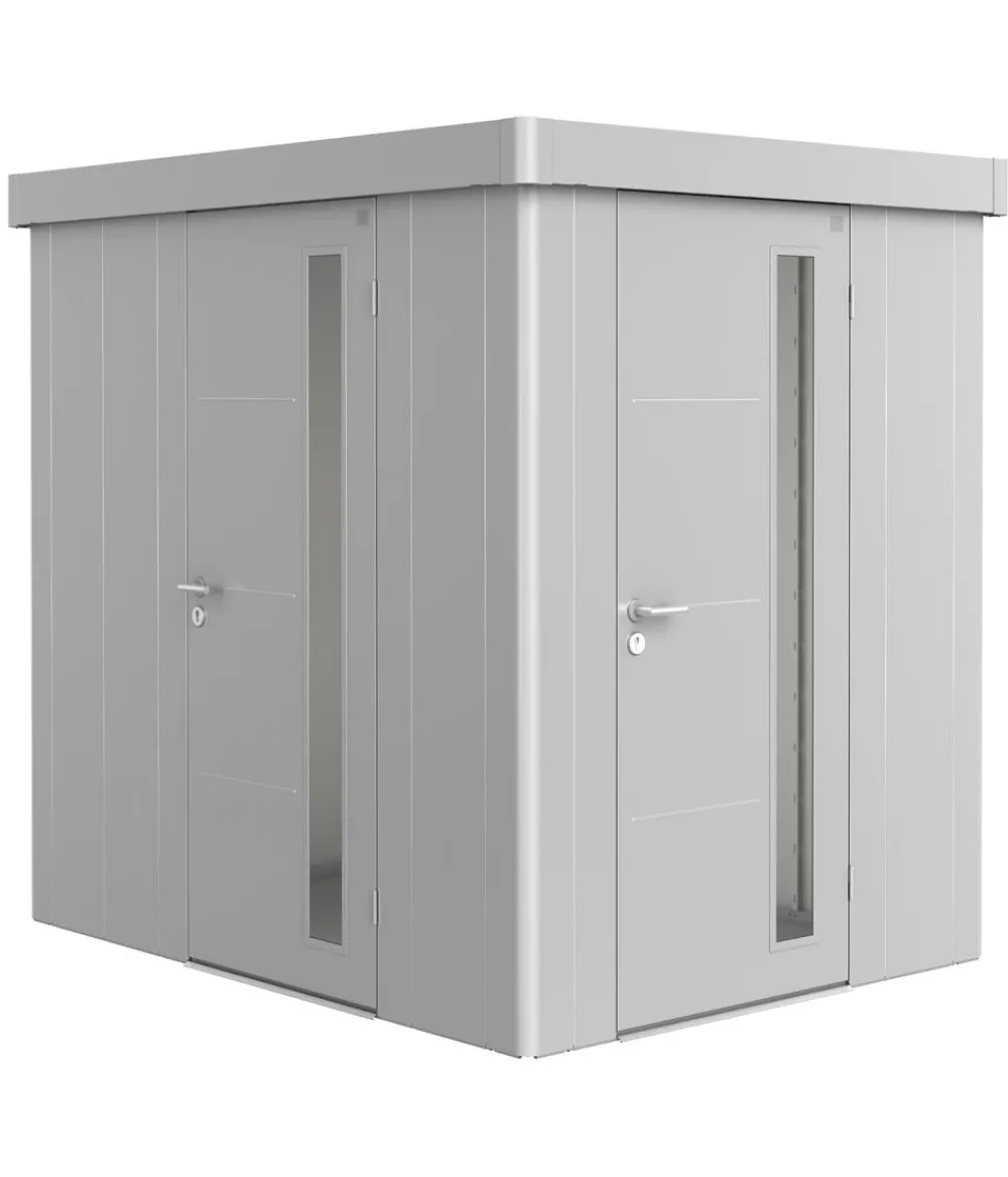 biohort Fenster & Türen - Zusatztür für Gerätehaus Neo Silber