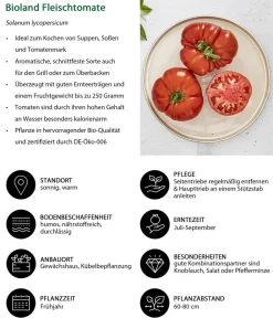 Bioland Gemüseset Tomatensalat, 3-teilig Rot Online