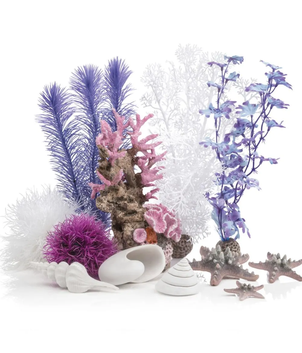 biOrb® Deko - Aquariumdeko Decor Set 30 l Pink Ocean