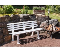 Blome 3-Sitzer Gartenbänke|Gartenbänke Kunststoff > Bank Sylt, 3-Sitzer