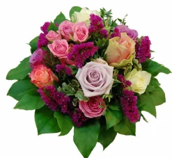 Dehner Blumenstrauß Elli, ca. Ø32 cm Discount