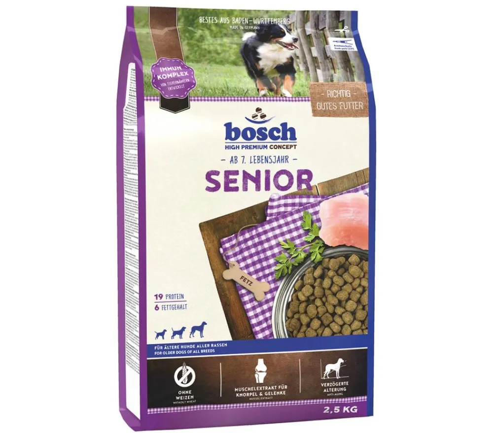 bosch Tiernahrung bosch Trockenfutter für Hunde Senior, Geflügel New