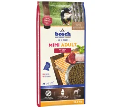 bosch Tiernahrung Trockenfutter Hund > bosch Trockenfutter für Hunde Mini Adult, Lamm & Reis