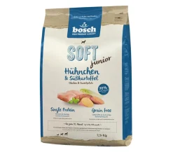 bosch Tiernahrung Trockenfutter Hund > bosch Trockenfutter für Hunde Soft Junior, Hühnchen & Süßkartoffel