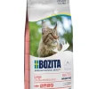 Bozita Trockenfutter Katze - Trockenfutter für Katzen Large Wheat Free Salmon, Lachs, 10 kg