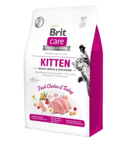 Brit care Trockenfutter Katze > Trockenfutter für Katzen, Kitten, Huhn & Truthahn