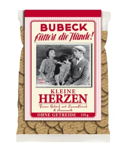 Bubeck Hundeleckerlies - Hundesnack Kleine Herzen, 210 g