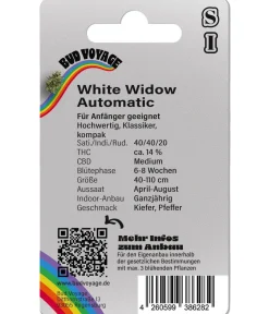 Bud Voyage Mehr Saatgut - Hanfsamen Klassiker White Widow, 3 Stk.