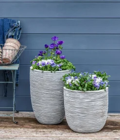 Capi Europe Blumentöpfe & Übertöpfe > Kunststoff-Topf Rib, rund