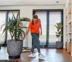 Capi Europe Blumentöpfe & Übertöpfe > Kunststoff-Topf Rib, rund