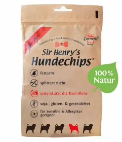 Carnello Hundeleckerlies - Hundesnack Sir Henry Hundechips, 55g