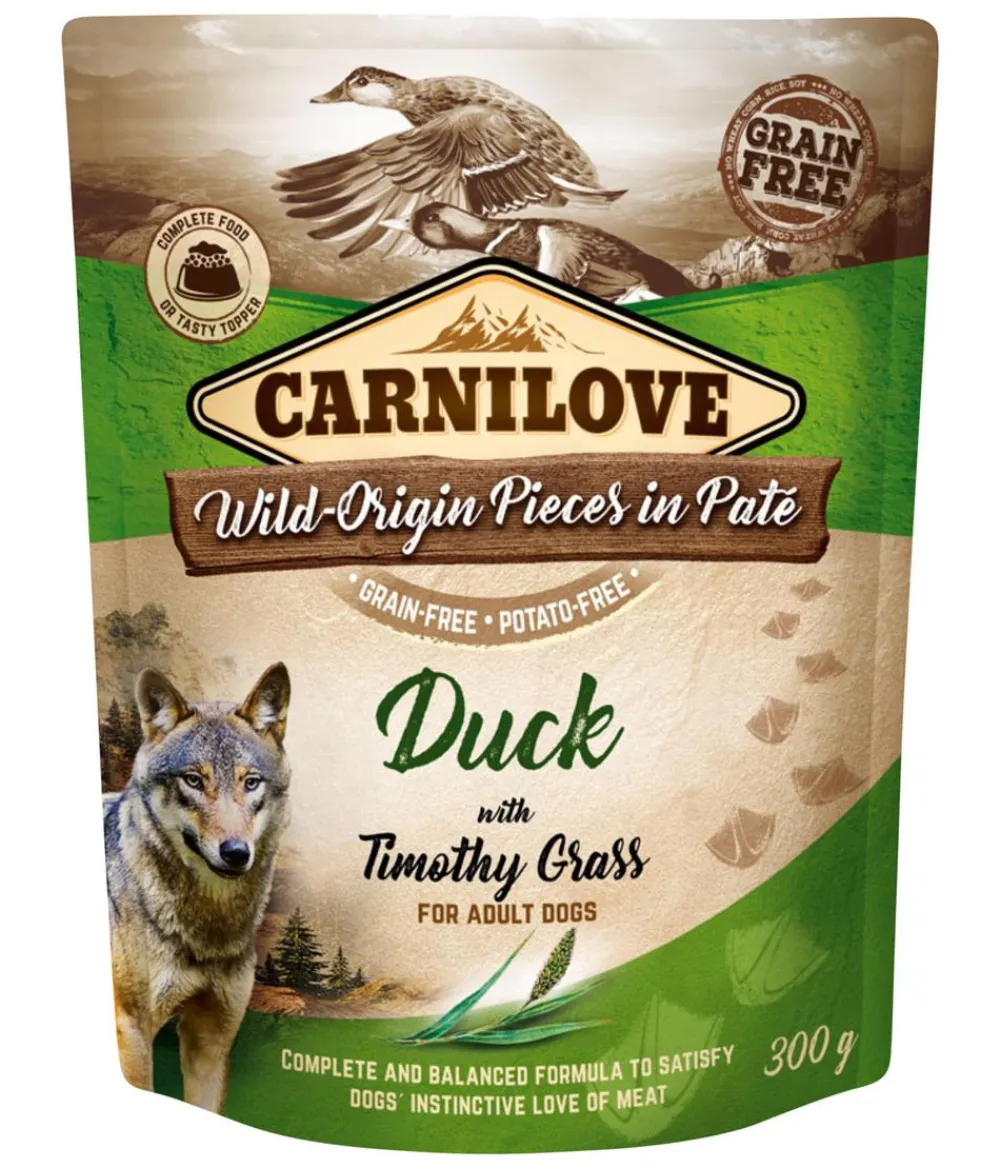 Carnilove Nassfutter für Hunde Wild-Origin Paté Adult, 300 g Outlet
