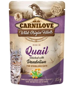 Carnilove Nassfutter Katze > Nassfutter für Katzen Wild-Origin Fillets Adult, 85 g