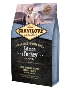 Carnilove Trockenfutter Hund > Trockenfutter für Hunde Puppy, Lachs & Truthahn