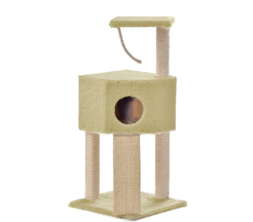 Cat Dream Kratzbäume & Kratzmöbel - Kratzbaum Eckboy Beige