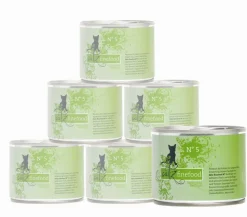 catz finefood Nassfutter Katze > Nassfutter für Katzen, 6 x 200 g