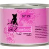 catz finefood Nassfutter Katze - Nassfutter für Katzen, 6 x 200 g