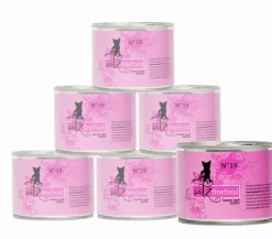 catz finefood Nassfutter Katze - Nassfutter für Katzen, 6 x 200 g