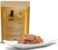 catz finefood Nassfutter Katze - , Nassfutter für Katzen, 16 x 85 g