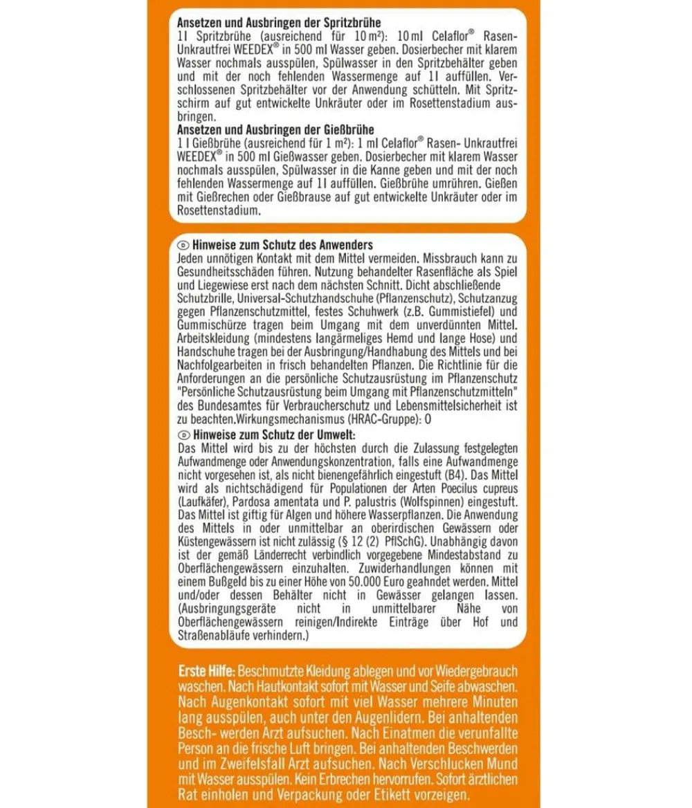 Celaflor ® Rasen-Unkrautfrei Weedex® Discount