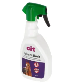 cit® Pferdepflege & Fliegenschutz - cit Insektenabwehrspray MuscaBlock, 500 ml